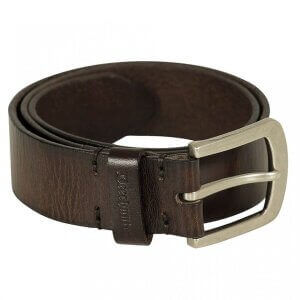 Deerhunter leðurbelti dökk brúnt 95cm
