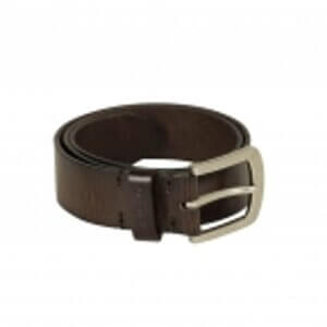 Deerhunter leðurbelti dökk brúnt 105cm