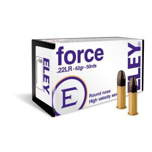 Eley Force 22cal skot 42grs