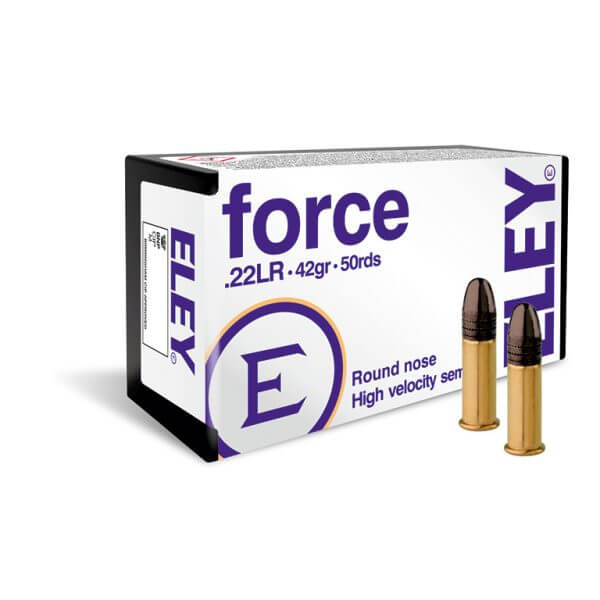 Eley Force 22cal skot 42grs