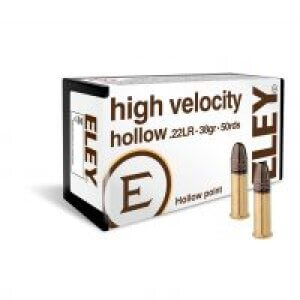 Eley high velocity hollow 22cal skot