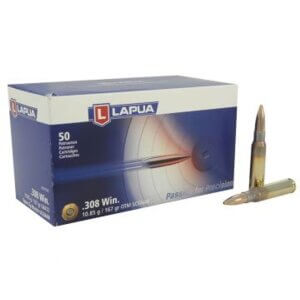 Lapua 308 cal 167gr Scenar 50 skot