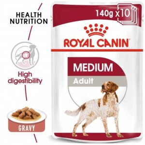 Royal Canin Mediu adult blautfóður 140gr