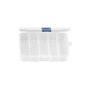 SPúnabox glært 5 hólf 15x10x3,5cm