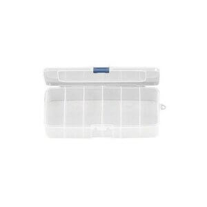 Spúnabox glært 6 hólf 11x20x3,5cm