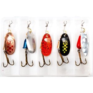 Fladen spinnerar 5-7gr 5stk