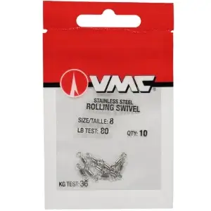 VMC Rolling swivel SS #12 18kg / 40lb