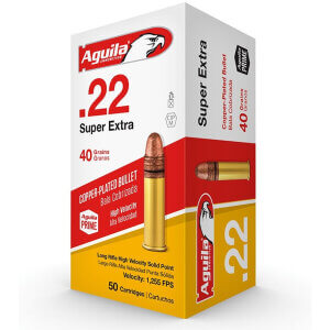 Aguila super extra 22 short 29gr FMJ