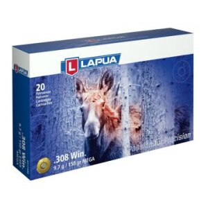 Lapua 308 cal 150gr MEGA