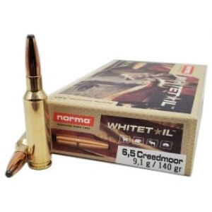 Norma 6,5 creedmoor 140gr SP White tail