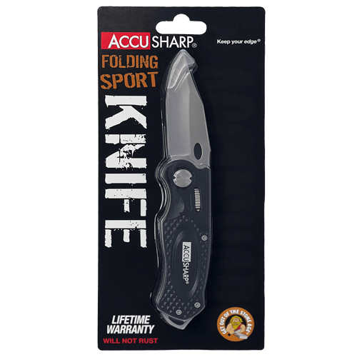 Accusharp Sport knife black - Image 2