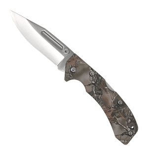 Accusharp G10 Lockback knife Camo