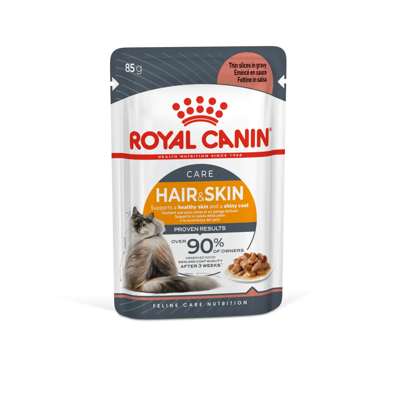 Royal Canin Hair & skin blautfóður 85gr