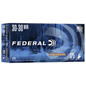 Federal riffilskot 30/30 125gr power HP