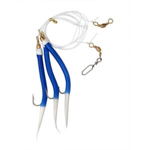 Shakespear Gummi Makk Rig 8/0 blue/white