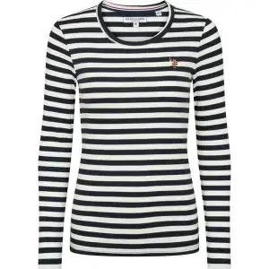 US Polo W Chanett New Reg Rib Dark Sapph