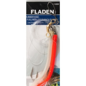 Fladen Rubber m1 red hook 9/0 slóði