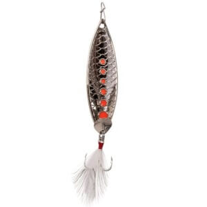 FLaden Hirudo 20gr silver red dots spúnn