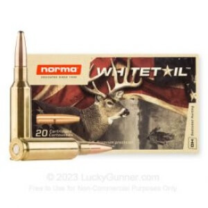 Norma 308 cal SP 150gr Whitetail