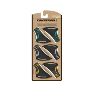 Komperdell Acc nordic walk pads black 3pc
