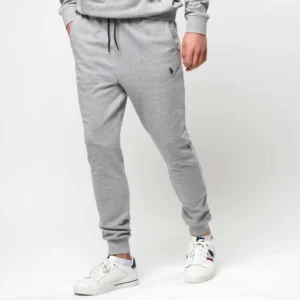 US Polo Ashlar Sweat Pants Grey Melange