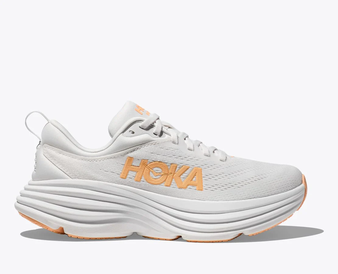 Hoka Bondi 8 dömu white/cantaloupe