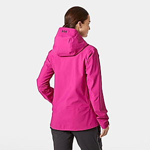HH W Verglas BC Jacket - Magenta - Image 4