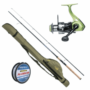 Spinn stangarsett 210cm í tösku