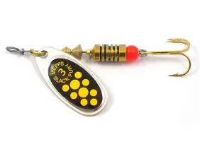 Mepps Aglia Fury black/yellow 6,5gr