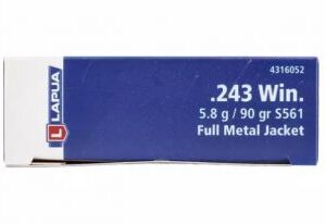 Lapua 243 90gr FMJBT 20stk