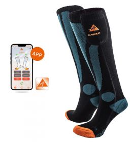 Alpenheat Hitasokkar stjórnað m/síma appi.