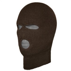 Hillman balaclava brún