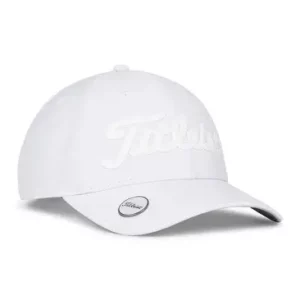 Titleist ball marker derhúfa ALL White