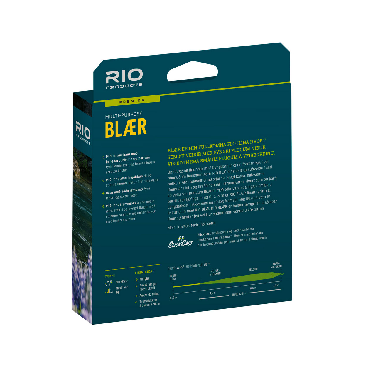 RIO Blær WF flot flugulína - Image 2