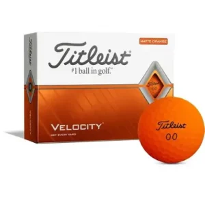 Titleist Velocity golfboltar 3stk ORANGE