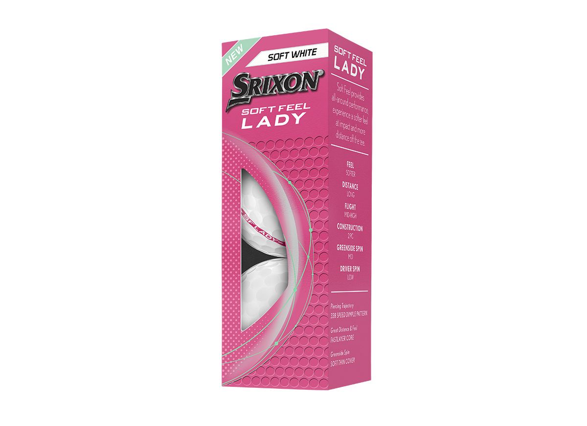 Srixon Soft Feel Ladies golfbolti 3stk