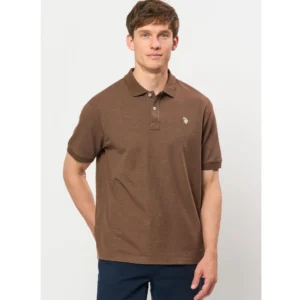 US Polo Alfred Polo - Chestnut Melange