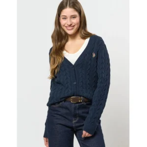 US Polo W Libbi Knit - Dark Sapphire