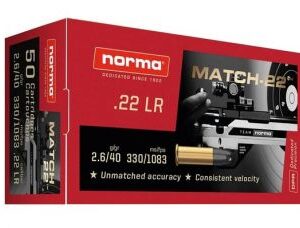 Norma 22 lr Riffle match 40gr