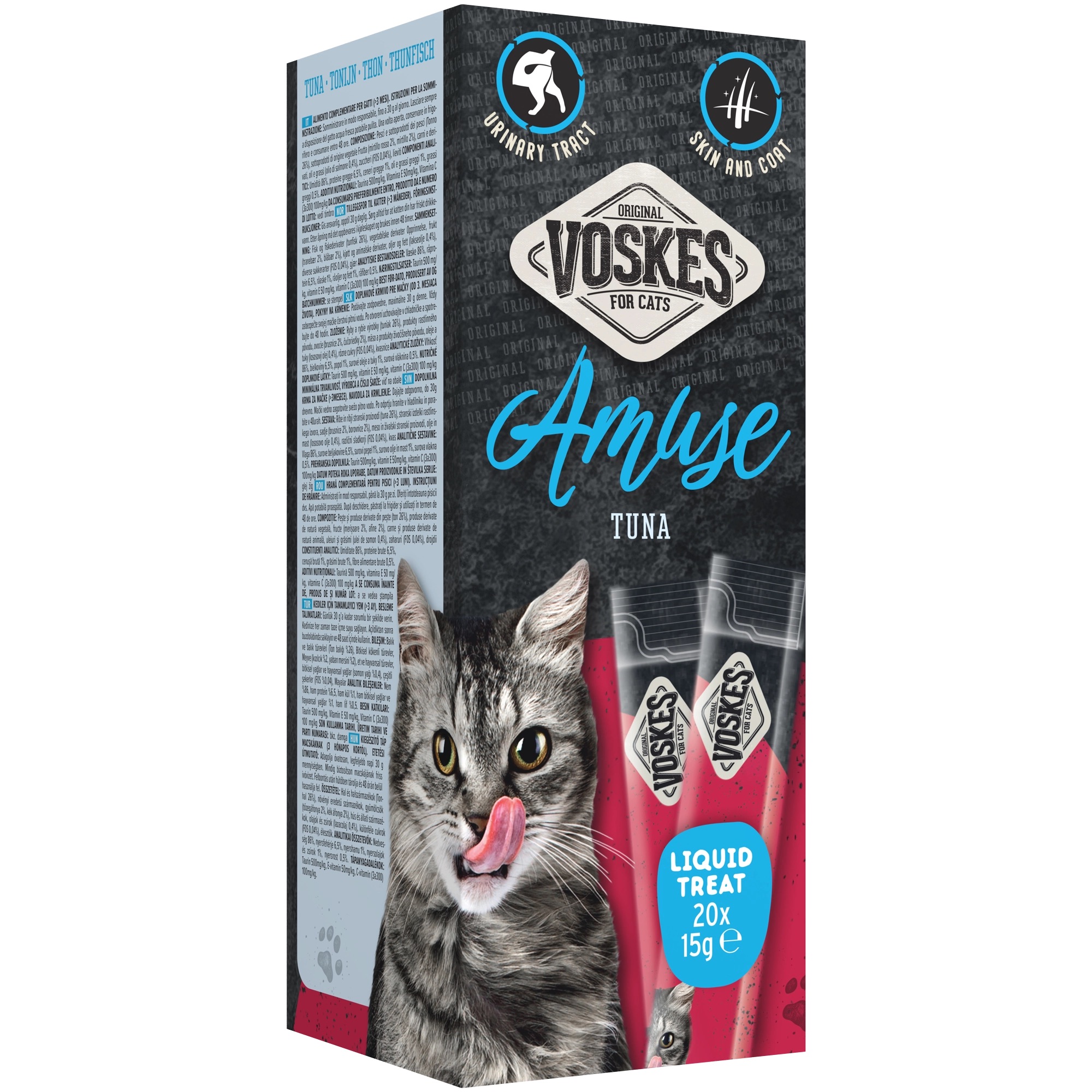 Voskes Liquid Treat Tuna 20x15g