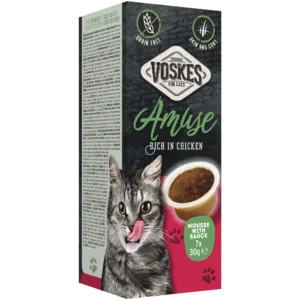 Voskes Mousse w/Sause Chicken 7x30g